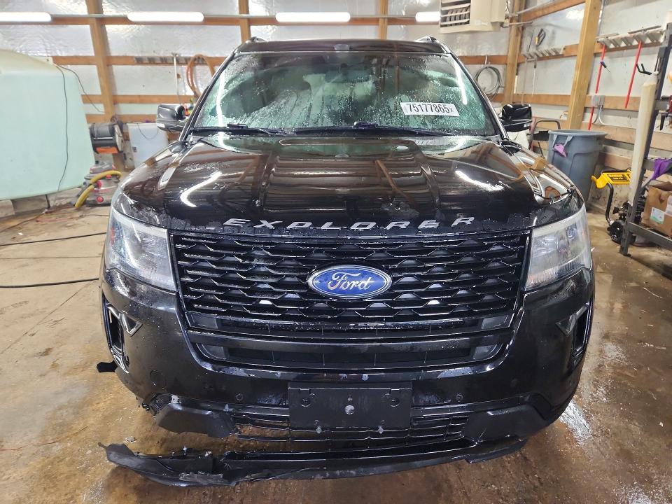 Photo 5 from auction – 2018 FORD EXPLORER with VIN 1FM5K8GTXJGB46019