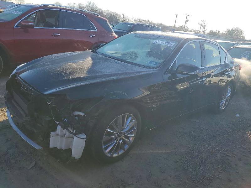 INFINITI Q50 LUXE 2018 with VIN JN1EV7AR0JM443274 - Photo from auction