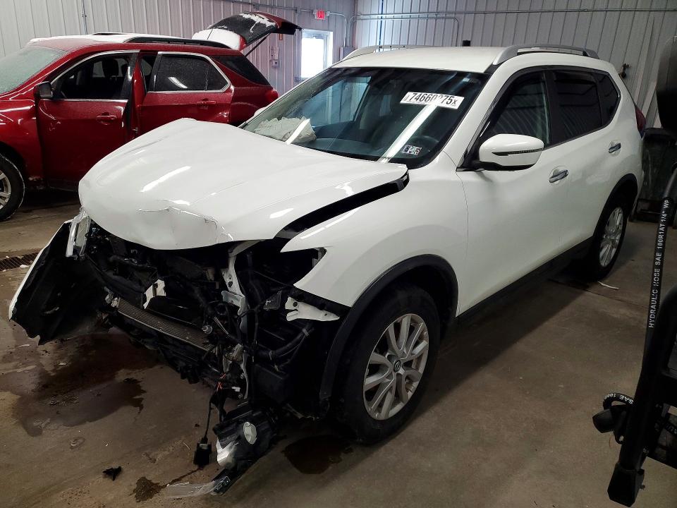 NISSAN ROGUE S 2018 with VIN KNMAT2MV5JP579301 - Photo from auction