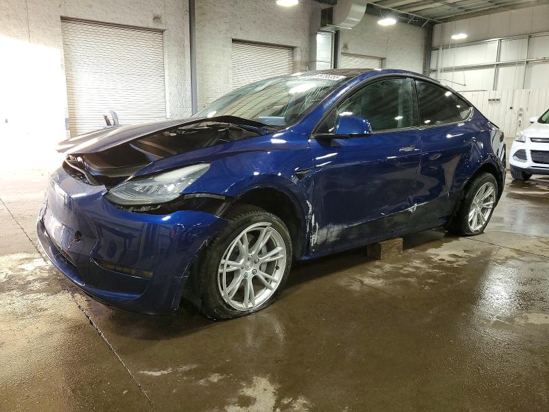 TESLA MODEL Y 2021 with VIN 5YJYGDEE3MF259888 - Photo from auction