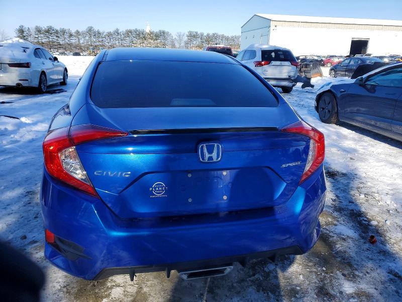 Photo 6 from auction – 2020 HONDA CIVIC with VIN 2HGFC2F89LH589576