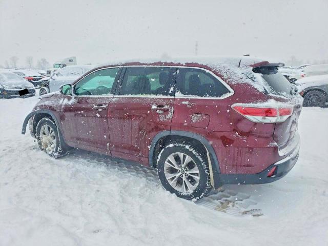 Photo 2 from auction – 2016 TOYOTA HIGHLANDER with VIN 5TDZKRFH4GS173370