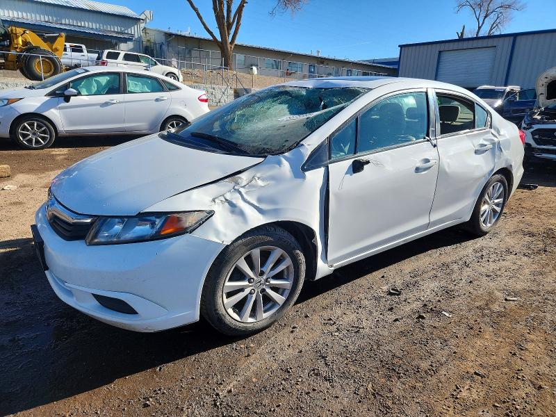 HONDA CIVIC EXL 2012 with VIN 2HGFB2F97CH534443 - Photo from auction