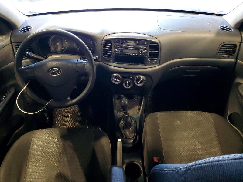 Photo 8 from auction – 2008 HYUNDAI ACCENT BAS with VIN KMHCN35C18U078743