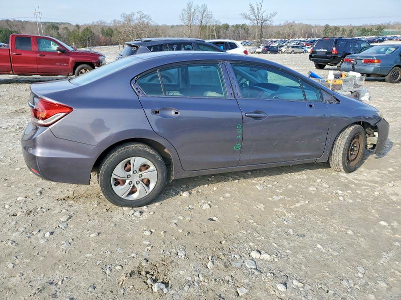 Photo 3 from auction – 2015 HONDA CIVIC LX with VIN 19XFB2F52FE274593