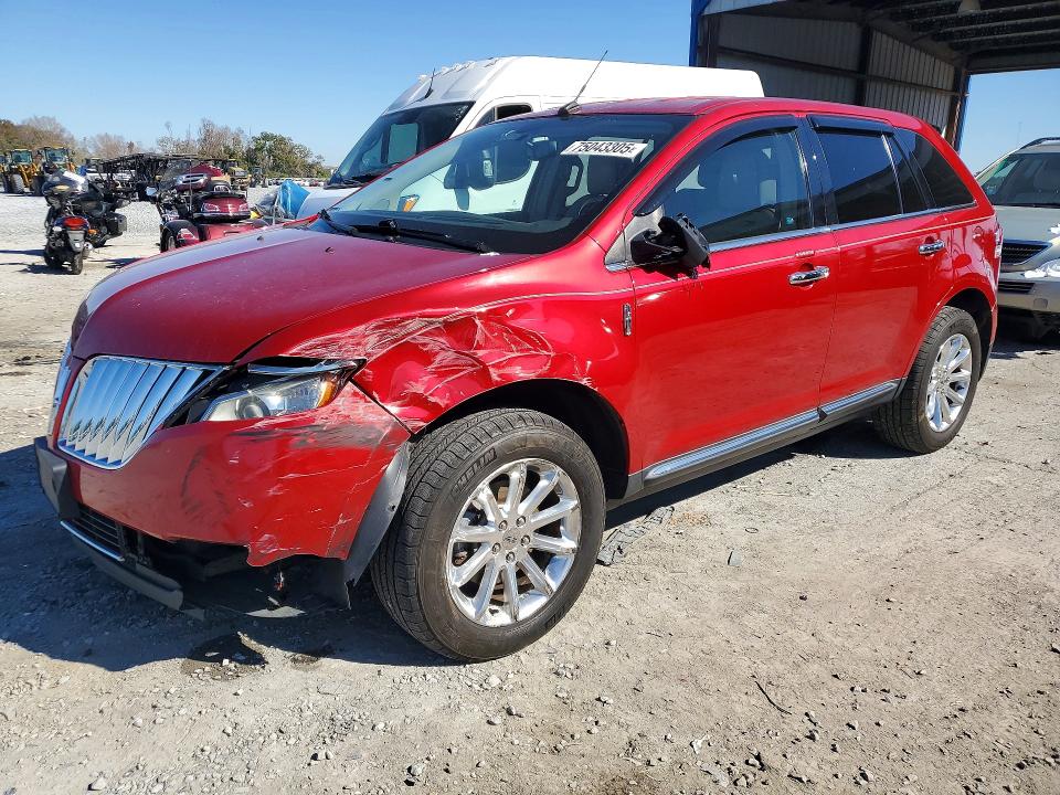 LINCOLN MKX 2011 with VIN 2LMDJ8JK7BBJ28198 - Photo from auction