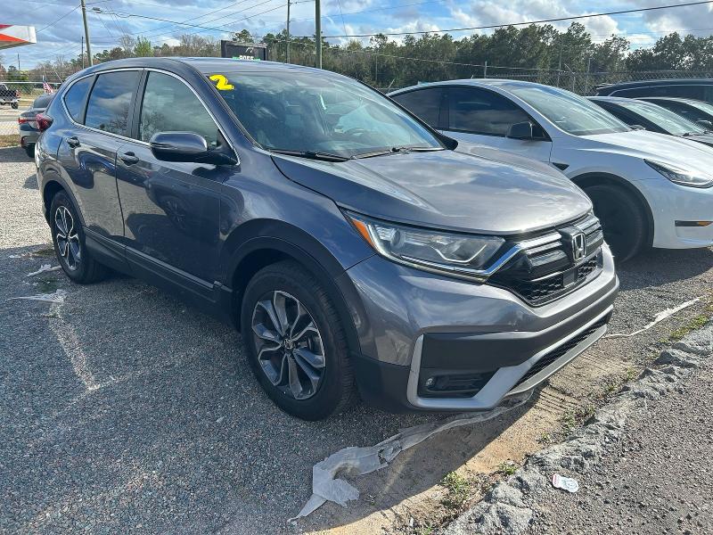 Photo 1 from auction – 2022 HONDA CR-V EX with VIN 7FARW1H53NE009834