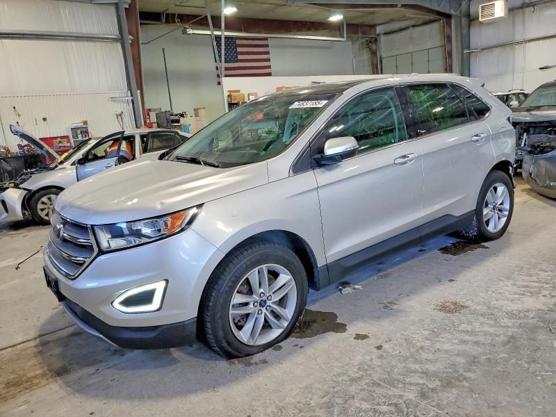 FORD EDGE SEL 2017 with VIN 2FMPK4J94HBC57777 - Photo from auction