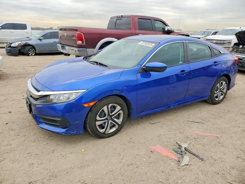 HONDA CIVIC LX 2018 with VIN 2HGFC2F54JH587351 - Photo from auction