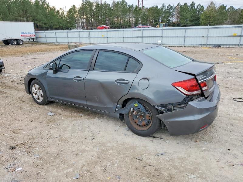 Photo 2 from auction – 2013 HONDA CIVIC with VIN 19XFB2F53DE062427