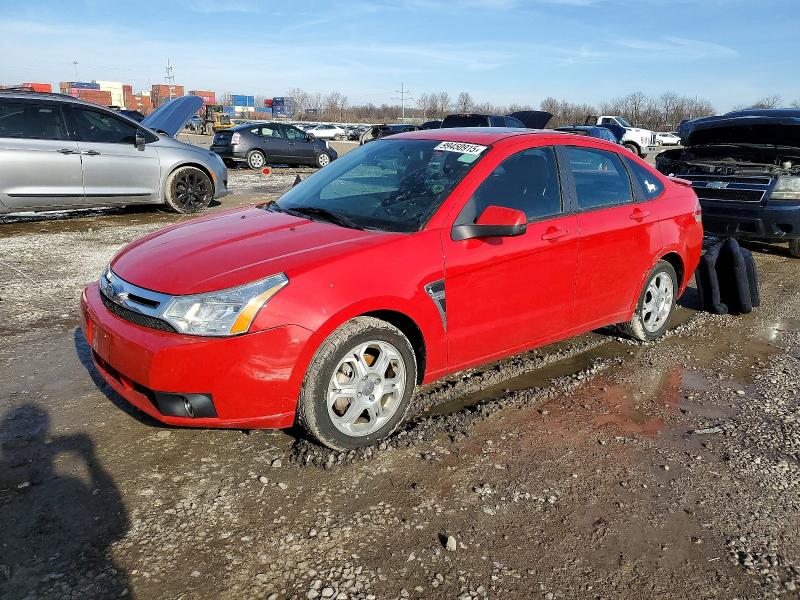 FORD FOCUS SE 2008 with VIN 1FAHP35N08W234125 - Photo from auction