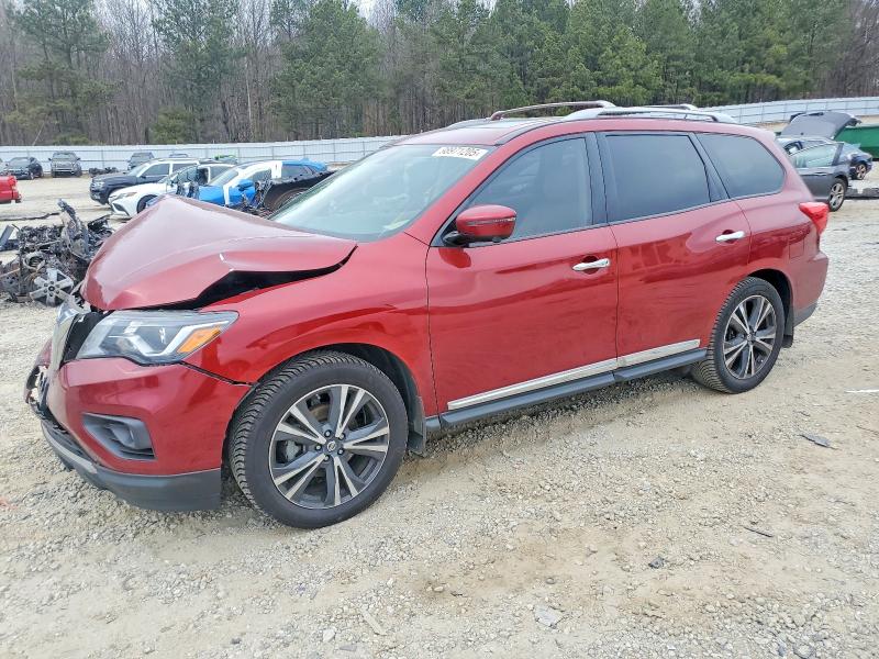 Photo 1 from auction – 2018 NISSAN PATHFINDER with VIN 5N1DR2MN0JC611277