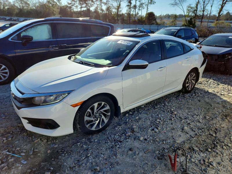 HONDA CIVIC EX 2017 with VIN 19XFC2F76HE068372 - Photo from auction
