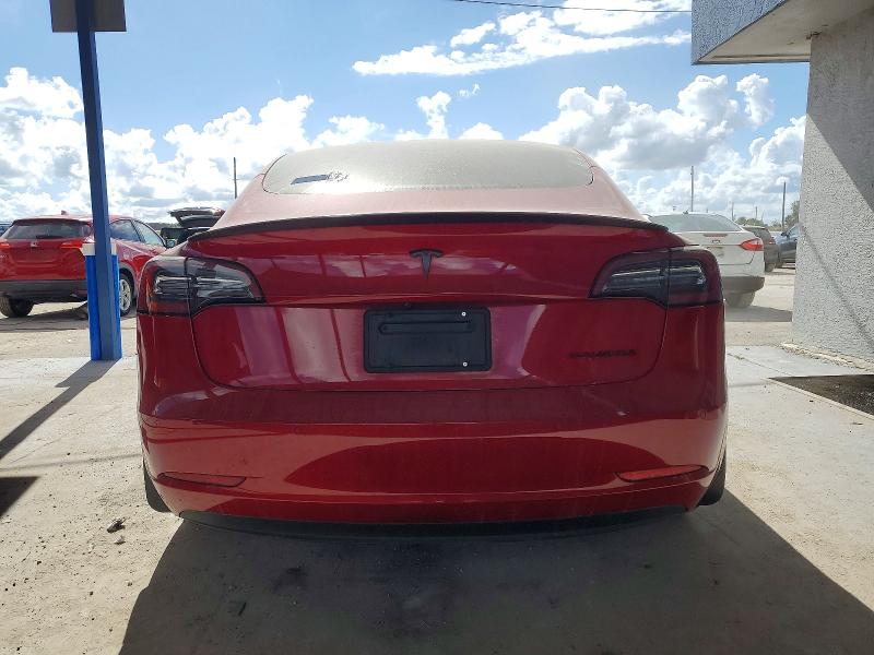 Photo 6 from auction – 2022 TESLA MODEL 3 with VIN 5YJ3E1EB5NF334449