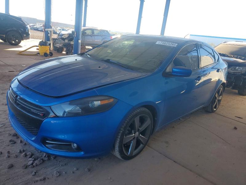 DODGE DART GT 2015 with VIN 1C3CDFEB0FD392627 - Photo from auction