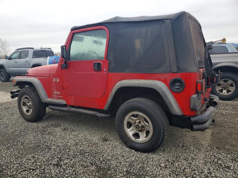 Photo 2 from auction – 2004 JEEP WRANGLER X with VIN 1J4FA39S34P706187