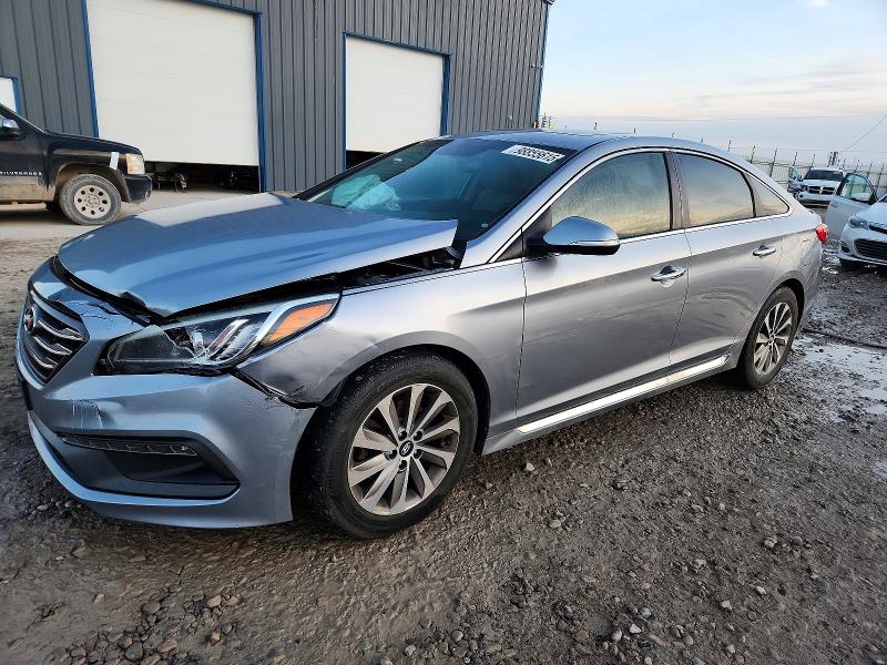 HYUNDAI SONATA 2016 with VIN 5NPE34AF7GH405860 - Photo from auction