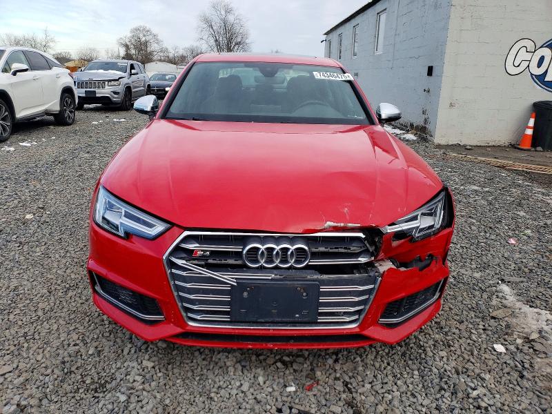 Photo 5 from auction – 2018 AUDI S4 with VIN WAUB4AF4XJA002621