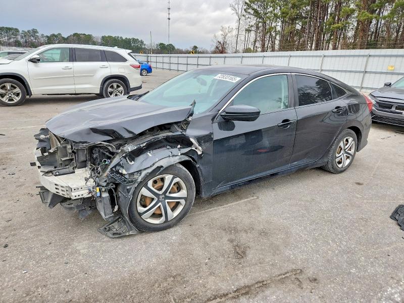 HONDA CIVIC LX 2017 with VIN 2HGFC2F51HH505991 - Photo from auction
