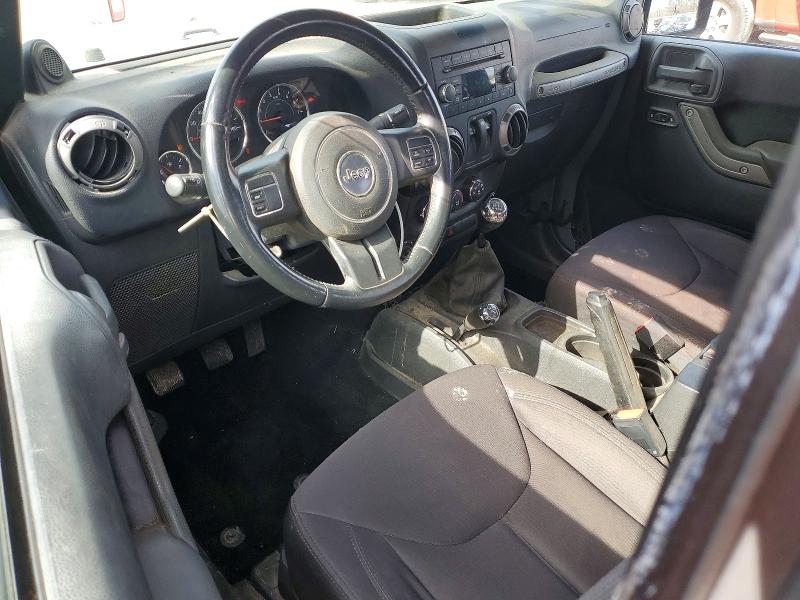 Photo 8 from auction – 2014 JEEP WRANGLER S with VIN 1C4AJWAG1EL140418