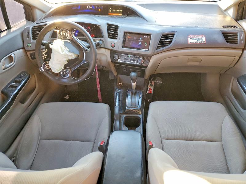 Photo 8 from auction – 2012 HONDA CIVIC LX with VIN 19XFB2F52CE367156