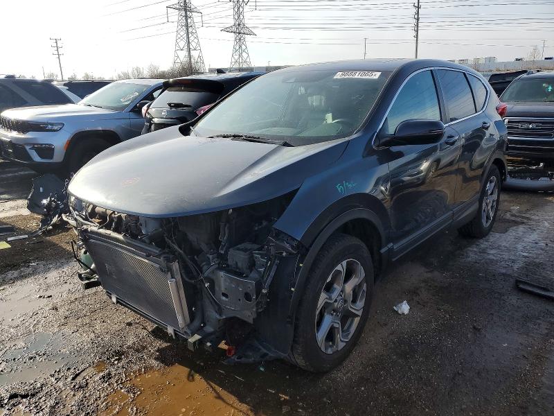 HONDA CR-V EXL 2017 with VIN 5J6RW2H80HL068511 - Photo from auction