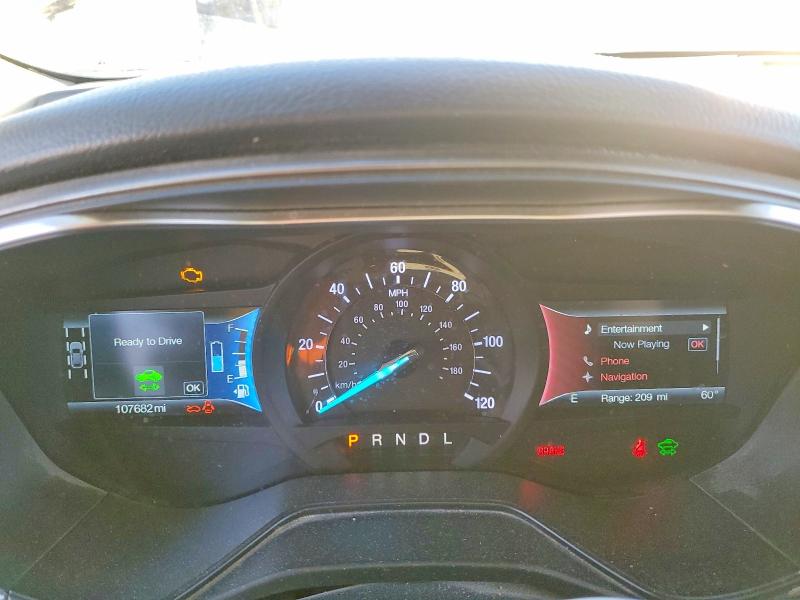 Photo 9 from auction – 2019 FORD FUSION with VIN 3FA6P0MU9KR124327