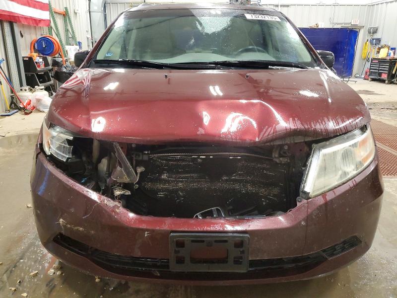 Photo 5 from auction – 2013 HONDA ODYSSEY EX with VIN 5FNRL5H61DB022391