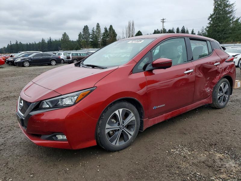 NISSAN LEAF S 2019 with VIN 1N4AZ1CP4KC306487 - Photo from auction