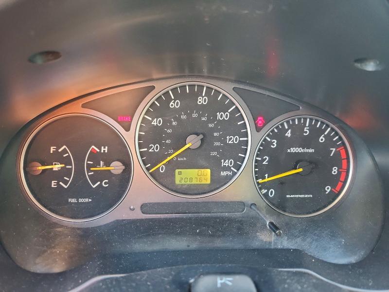 Photo 9 from auction – 2002 SUBARU IMPREZA WR with VIN JF1GG29602G804229