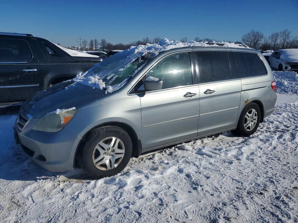 HONDA ODYSSEY 2007 with VIN 5FNRL38717B076808 - Photo from auction