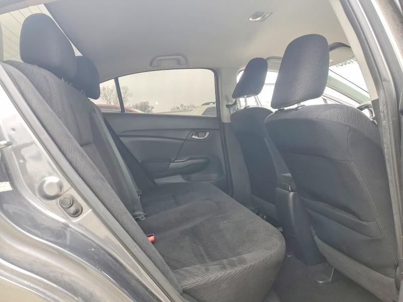 Photo 10 from auction – 2013 HONDA CIVIC LX with VIN 19XFB2F50DE292359