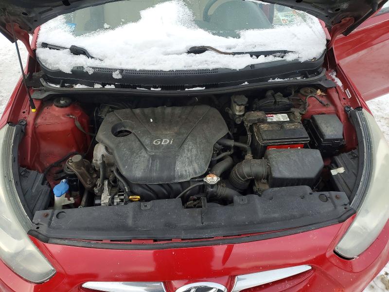 Photo 12 from auction – 2012 HYUNDAI ACCENT GLS with VIN KMHCU4AE0CU130758