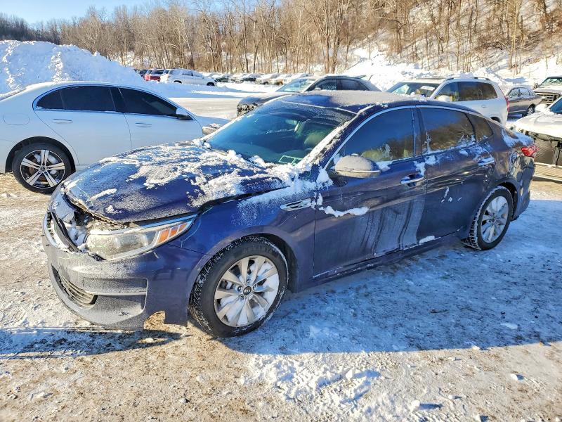 KIA OPTIMA 2016 with VIN 5XXGU4L36GG114397 - Photo from auction