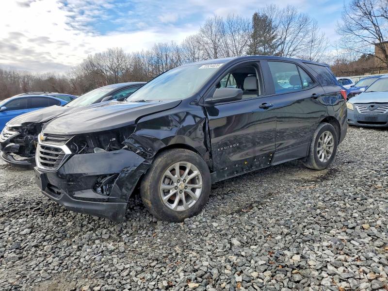 CHEVROLET EQUINOX LS 2021 with VIN 2GNAXSEV7M6104456 - Photo from auction