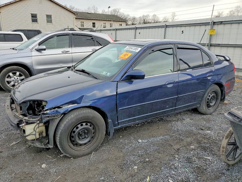 Photo 1 from auction – 2002 HONDA CIVIC EX with VIN 2HGES26762H547869
