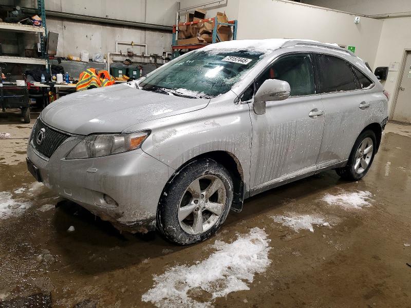 LEXUS RX 350 2010 with VIN 2T2BK1BA5AC040348 - Photo from auction
