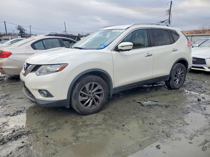NISSAN ROGUE S 2016 with VIN JN8AT2MV7GW147487 - Photo from auction