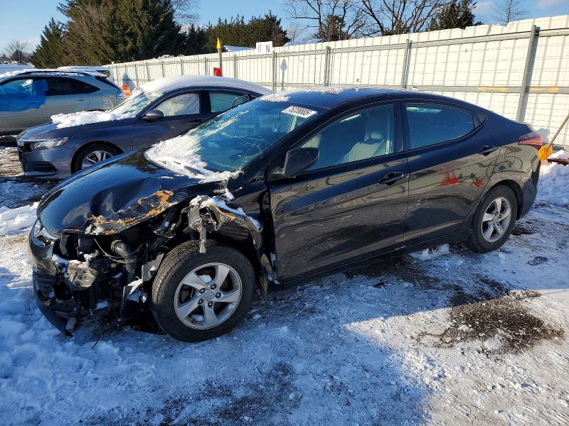 HYUNDAI ELANTRA 2014 with VIN 5NPDH4AE9EH537617 - Photo from auction