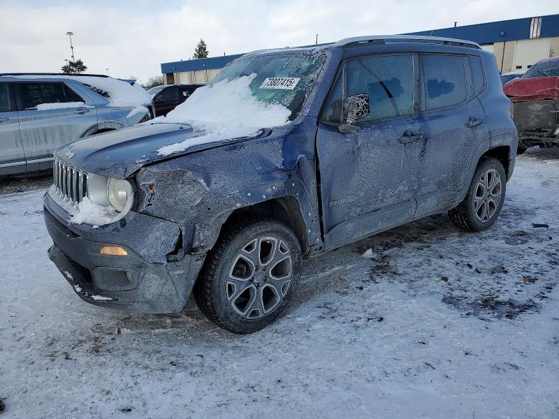 Photo 1 from auction – 2017 JEEP RENEGADE L with VIN ZACCJBDB2HPE78119