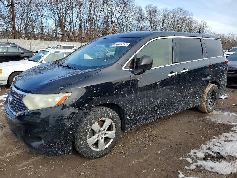 NISSAN QUEST S 2014 with VIN JN8AE2KP9E9100973 - Photo from auction