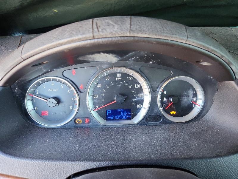 Photo 9 from auction – 2009 HYUNDAI SONATA SE with VIN 5NPEU46F19H416166