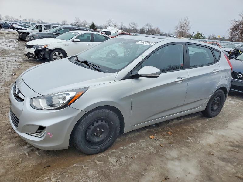HYUNDAI ACCENT 2014 with VIN KMHCU5AE3EU191420 - Photo from auction