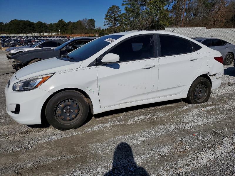 HYUNDAI ACCENT SE 2017 with VIN KMHCT4AEXHU328922 - Photo from auction