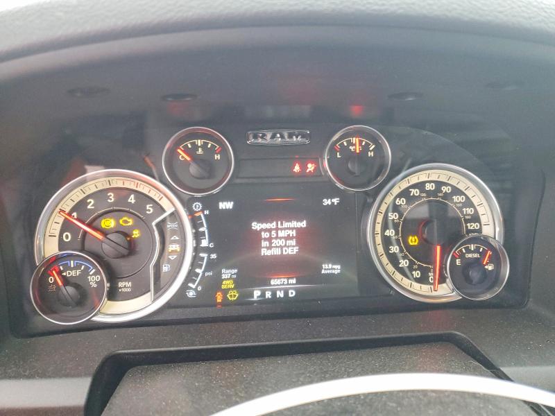 Photo 9 from auction – 2016 RAM 2500 SLT with VIN 3C6UR5DL9GG102838