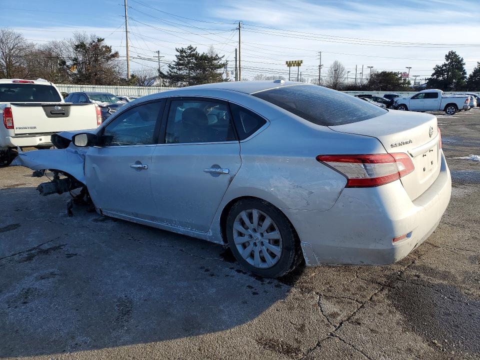Photo 2 from auction – 2015 NISSAN SENTRA S with VIN 3N1AB7APXFL630609