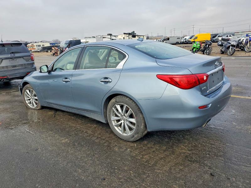 Photo 2 from auction – 2014 INFINITI Q50 BASE with VIN JN1BV7AR7EM698917