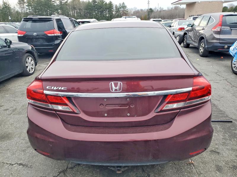 Photo 6 from auction – 2014 HONDA CIVIC EXL with VIN 2HGFB2F98EH547317