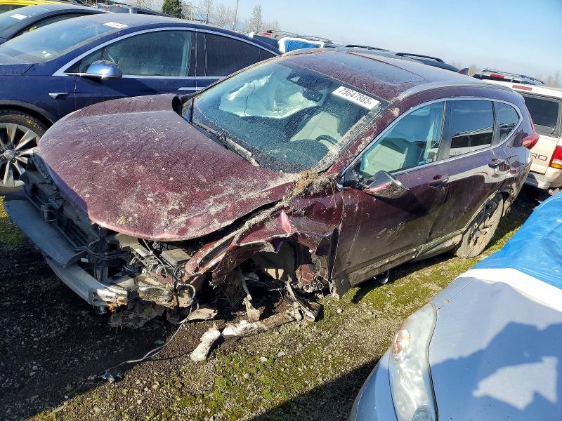 Photo 1 from auction – 2019 HONDA CR-V TOURI with VIN 7FARW2H9XKE023153
