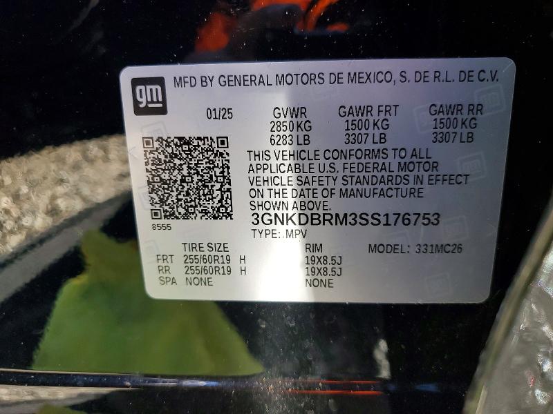 Photo 14 from auction – 2025 CHEVROLET BLAZER LT with VIN 3GNKDBRM3SS176753
